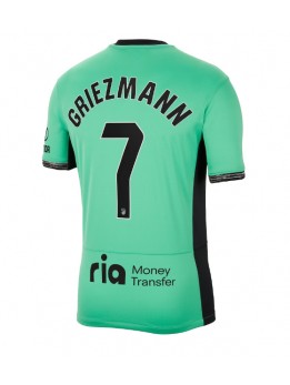 Moški Nogometna dresi replika Atletico Madrid Antoine Griezmann #7 Tretji 2023-24 Kratek rokav
